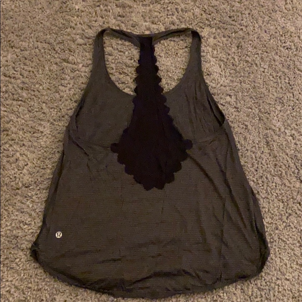 Lululemon grey tank top